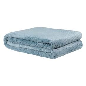 Manta Fleece Casal Lepper Essence – Azul