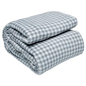 Cobertor Casal Camesa Vichy - Azul