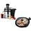 Centrífuga Mondial CF02 Preto/Prata 250W - 110V + Grill Mondial Redondo Smart Grill G-04 - 110V
