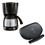 Cafeteira Elétrica Britânia Thermo 36N - Preto/Inox + Grill Britânia Low Fat - Preto