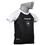 Camiseta Botafogo Braziline Infantil Trop Dry Max - Preta/Branca