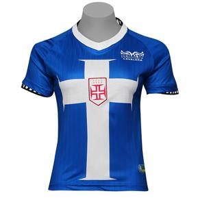 Camisa Vasco Penalty 3 2012 Feminina - Azul/Branco