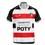 Camisa Santa Cruz Penalty 1 2012 - Preto/Branco/Vermelho