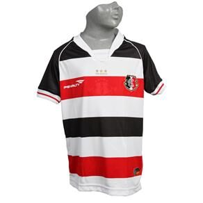 Camisa Santa Cruz Penalty 1 2012 Juvenil - Preto/Branco/Vermelho