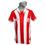 Camisa Náutico Penalty 1 2012 Juvenil - Vermelho/Branco