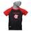 Camiseta Flamengo Braziline Infantil Trop Dry Max - Preta/Vermelha