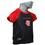 Camiseta Flamengo Braziline Infantil Trop Dry Max - Preta/Vermelha