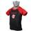 Camiseta Flamengo Braziline Infantil Trop Dry Max - Preta/Vermelha
