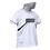 Camiseta Vasco Braziline Infantil Quest Dry Max com Punho - Branca