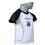 Camiseta Santos Braziline Infantil Trop Dry Max - Branca/Preta