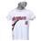 Camiseta São Paulo Braziline Infantil Quest Dry Max com Punho - Branca
