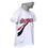 Camiseta São Paulo Braziline Infantil Quest Dry Max com Punho - Branca