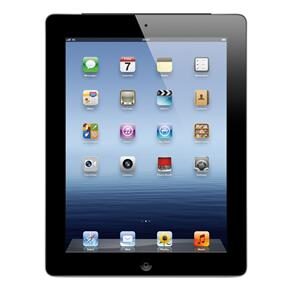 Novo iPad Apple MD368BZA com 64GB, Wi-Fi, Bluetooth 4.0, Câmera HD, Acelerômetro, Bússola Digital, GPS, Tela 9,7" e iOS 5.1 - Preto