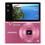 Câmera Digital Samsung MV800 Rosa c/ LCD 3”, 16.1MP, Touch, Zoom Óptico 5x, Vídeo HD, Duplo Estabilizador, Foto 3D e Panorama + Cartão Micro SD 4GB