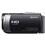 Filmadora Sony Full HD HDR-CX190 Preta c/ LCD 2,7”, Estabilizador Steadyshot, Foto de 5.3MP, Zoom Óptico 30x e Detector de Face + Cartão de 8GB