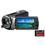 Filmadora Sony Full HD HDR-CX190 Preta c/ LCD 2,7”, Estabilizador Steadyshot, Foto de 5.3MP, Zoom Óptico 30x e Detector de Face + Cartão de 8GB