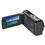 Filmadora Sony Full HD HDR-CX190 Preta c/ LCD 2,7”, Estabilizador Steadyshot, Foto de 5.3MP, Zoom Óptico 30x e Detector de Face + Cartão de 8GB