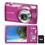 Câmera Digital FujiFilm Finepix JZ250 Rosa c/ 16MP, LCD 3.0”, Zoom Óptico 8x, Vídeo HD, Estabilizador Óptico + Cartão 4GB