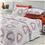 Lençol Casal Marina Polide Dreams Coração 55018 100 Fios - 1 Peça