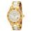 Relógio Feminino Analógico Seculus Moda Chic 23314LPSFDS2 – Branco/ Dourado