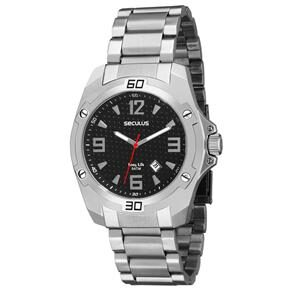 Relógio Masculino Analógico Seculus Long Life 28180G0SBNA1 - Prata