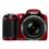 Câmera Digital Nikon Coolpix L810 Vermelha com 16.1MP, Zoom Óptico 26x, LCD 3", Detector de Face, Saída HDMI, Vídeos HD e Fotos em 3D + Cartão de 4GB