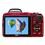 Câmera Digital Nikon Coolpix L810 Vermelha com 16.1MP, Zoom Óptico 26x, LCD 3", Detector de Face, Saída HDMI, Vídeos HD e Fotos em 3D + Cartão de 4GB