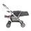 Carrinho de Bebê Cosco Reverse Travel System c/ Bebê Conforto CD200TS - Vermelho