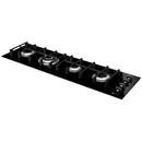 Cooktop a Gás 4 Bocas GE Metal Black PGP12040ZK...