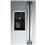 Refrigerador Side by Side GE 23 ZS2LFBFSS com Dispenser de Água e Gelo - 549 L - Inox