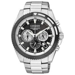 Relógio Masculino Analógico Citizen Chronograph AN801152E - Prata