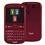 Celular Desbloqueado Freecel Triplesim Vermelho com Teclado Qwerty, Câmera 1.3MP, Trial Chip, TV analógica, Bluetooth, Rádio FM, MP3 e Fone de Ouvido