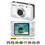 Câmera Digital Nikon CoolPix S30 Branco c/ LCD 2,7”, 10.1 MP, Zoom Óptico de 3x, Vídeos em HD (720p) e À Prova d’água