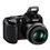 Câmera Digital Nikon Coolpix L810 Preta com 16.1MP, Zoom Óptico 26x, LCD 3", Vídeos HD e Fotos em 3D + Cartão 4GB + Bolsa p/ Câmera Stillo ST110 Preto