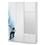 Guarda-Roupa Kappesberg com 3 Portas e 2 Gavetas – Branco/Azul