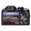 Câmera FujiFilm FinePix S4500 Preta com LCD 3.0”, 14MP, Zoom Óptico 30x, Vídeo HD, Foto Panorama, Estabilizador, Detector Sorriso + Cartão 4GB