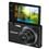 Câmera Digital Samsung MV800 Preta c/ LCD 3”, 16.1MP, Touch, Zoom Óptico 5x + Cartão Micro SDHC 4GB + Mini Leitor de Memória Yasin LU-102/203358 Preto
