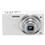Câmera Digital Samsung MV800 Branca c/LCD 3”, 16.1MP, Touch, Zoom Óptico 5x + Cartão Micro SDHC 4GB + Mini Leitor de Memória Yasin LU-102/203358 Preto