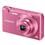 Câmera Digital Samsung MV800 Rosa c/ LCD 3”, 16.1MP, Touch, Zoom Óptico 5x + Cartão Micro SD 4GB + Mini Leitor de Memória Yasin LU-102/203358 Preto