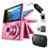 Câmera Digital Samsung MV800 Rosa c/ LCD 3”, 16.1MP, Touch, Zoom Óptico 5x + Cartão Micro SD 4GB + Mini Leitor de Memória Yasin LU-102/203358 Preto