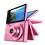 Câmera Digital Samsung MV800 Rosa c/ LCD 3”, 16.1MP, Touch, Zoom Óptico 5x + Cartão Micro SD 4GB + Mini Leitor de Memória Yasin LU-102/203358 Preto
