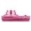 Câmera Digital Samsung MV800 Rosa c/ LCD 3”, 16.1MP, Touch, Zoom Óptico 5x + Cartão Micro SD 4GB + Mini Leitor de Memória Yasin LU-102/203358 Preto