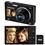 Câmera Samsung DV300 Dual View Preta c/ 16.1MP, LCD 3.0", Zoom Óptico 5x, Wi-Fi + Micro SDHC 4GB + Mini Leitor de Memória Yasin LU-102/203358 Preto