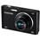 Câmera Samsung DV300 Dual View Preta c/ 16.1MP, LCD 3.0", Zoom Óptico 5x, Wi-Fi + Micro SDHC 4GB + Mini Leitor de Memória Yasin LU-102/203358 Preto