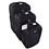Conjunto de Malas Fixxar Expansiva com 3 Peças P/M/G - Preto