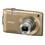 Câmera Digital Nikon CoolPix S3300 Dourada com LCD 2.7”, 16.0 MP, Zoom Óptico 6x, Vídeo HD + Cartão de 8GB