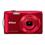 Câmera Digital Nikon CoolPix S3300 Vermelha com LCD 2.7”, 16.0 MP, Zoom Óptico 6x, Vídeo HD + Cartão de 8GB