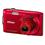 Câmera Digital Nikon CoolPix S3300 Vermelha com LCD 2.7”, 16.0 MP, Zoom Óptico 6x, Vídeo HD + Cartão de 8GB