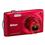 Câmera Digital Nikon CoolPix S3300 Vermelha com LCD 2.7”, 16.0 MP, Zoom Óptico 6x, Vídeo HD + Cartão de 8GB