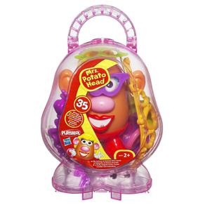 Boneco Hasbro Mr. Potato Head Maleta Peças Rosa - 36419 